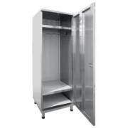 Шкаф для одежды ШРО-6-0 нерж. (600х560х1800)