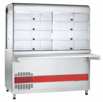 Прилавок-витрина холодильный ПВВ(Н)-70КМ-С-03-НШ с гастроёмкостями