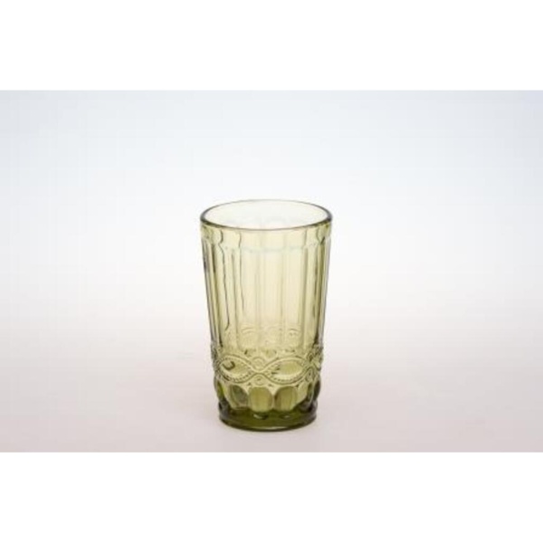 Стакан Хайбол 360 мл набор 6 шт. зеленый d 8 см h13 см Green Glass P.L. Proff Cuisine [1]